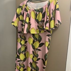 Rue 107 spandex lemonade tube dress or skirt